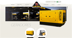 Desktop Screenshot of lintecmotores.com.br